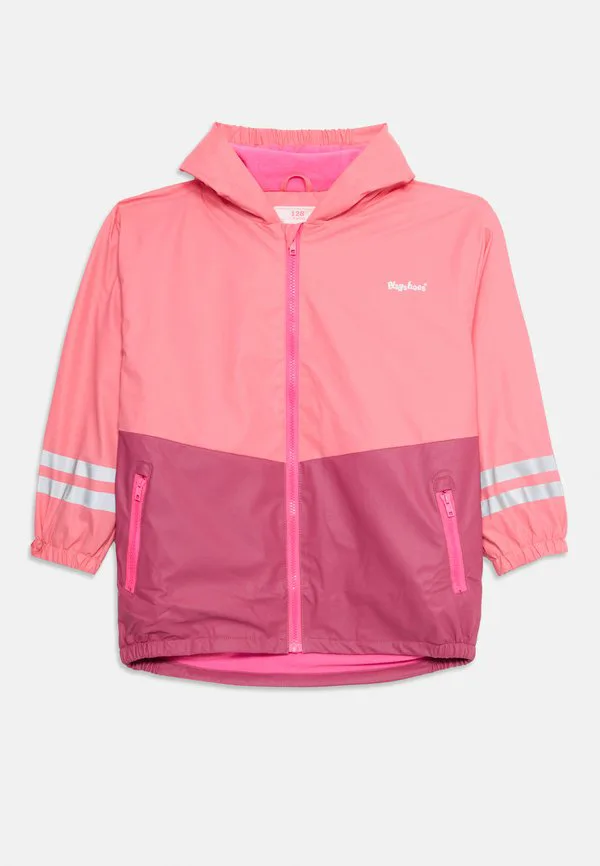 Куртка regenjacke из футера Playshoes, Beere/Pink