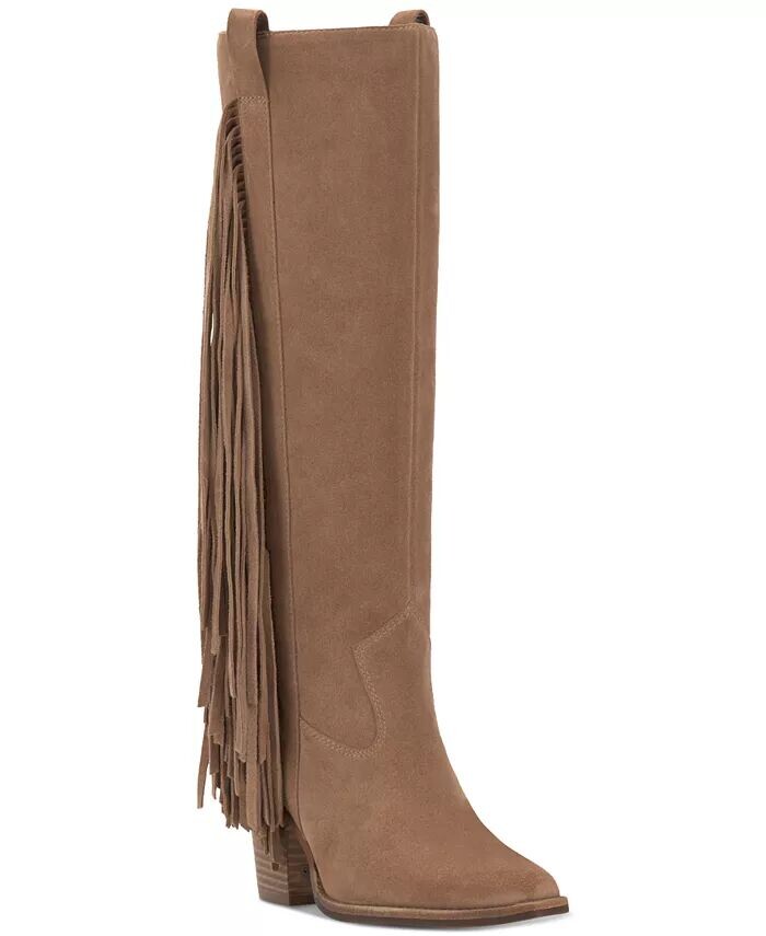 

Женские ботинки Pelia с бахромой Vince Camuto, бежевый