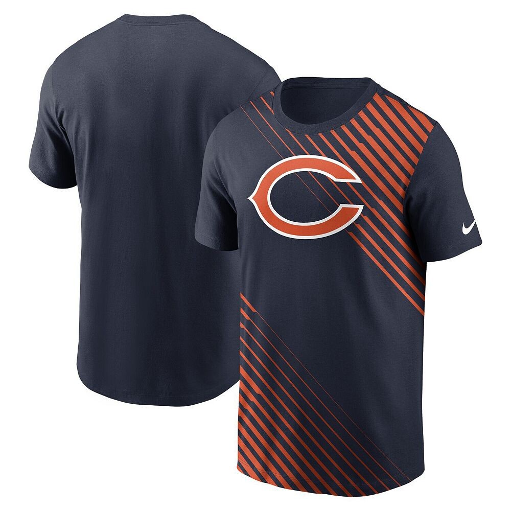 

Мужская темно-синяя футболка Nike Chicago Bears Yard Line Fashion Asbury, цвет Brs Navy