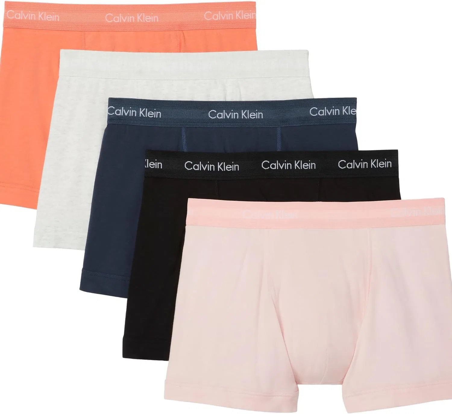 Трусы Calvin Klein Черный, Снежный вереск, Коралловый поп, Чернила, Попурри