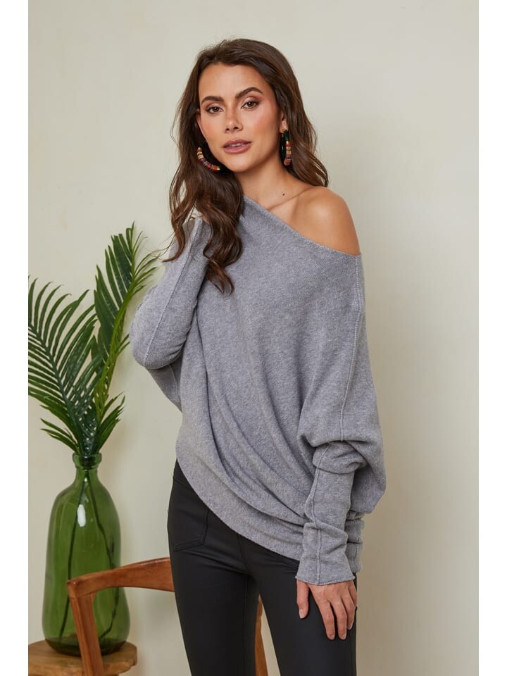 

Пуловер Joséfine Pullover Isaszeg, серый