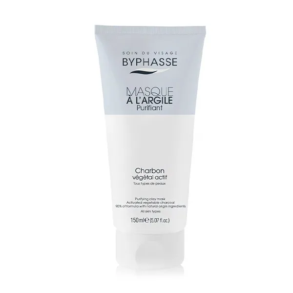 

Очищающая маска для лица с глиной и активным углем Masque A L'argile Purifiant Byphasse, 150 ml