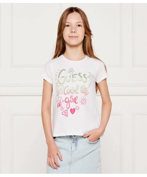 

Футболка Regular fit Guess, белый