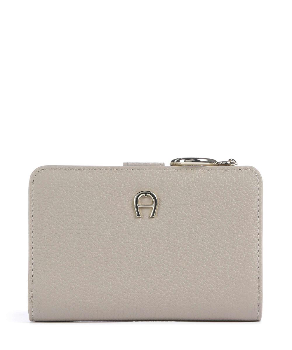 

Кошелек Zita из зернистой яловой кожи Aigner, бежевый