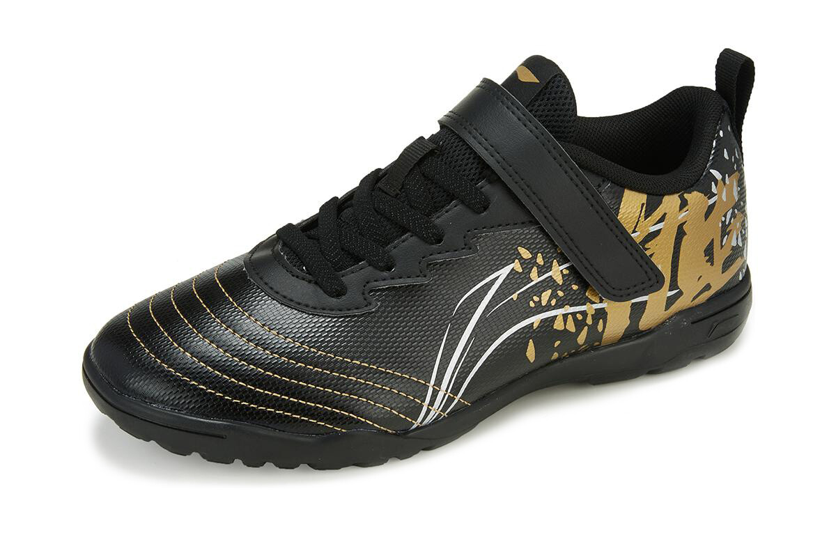 Футбольные бутсы Assault 2.0 для детей GS Low-top Black/Gold Lining Young — фото 3