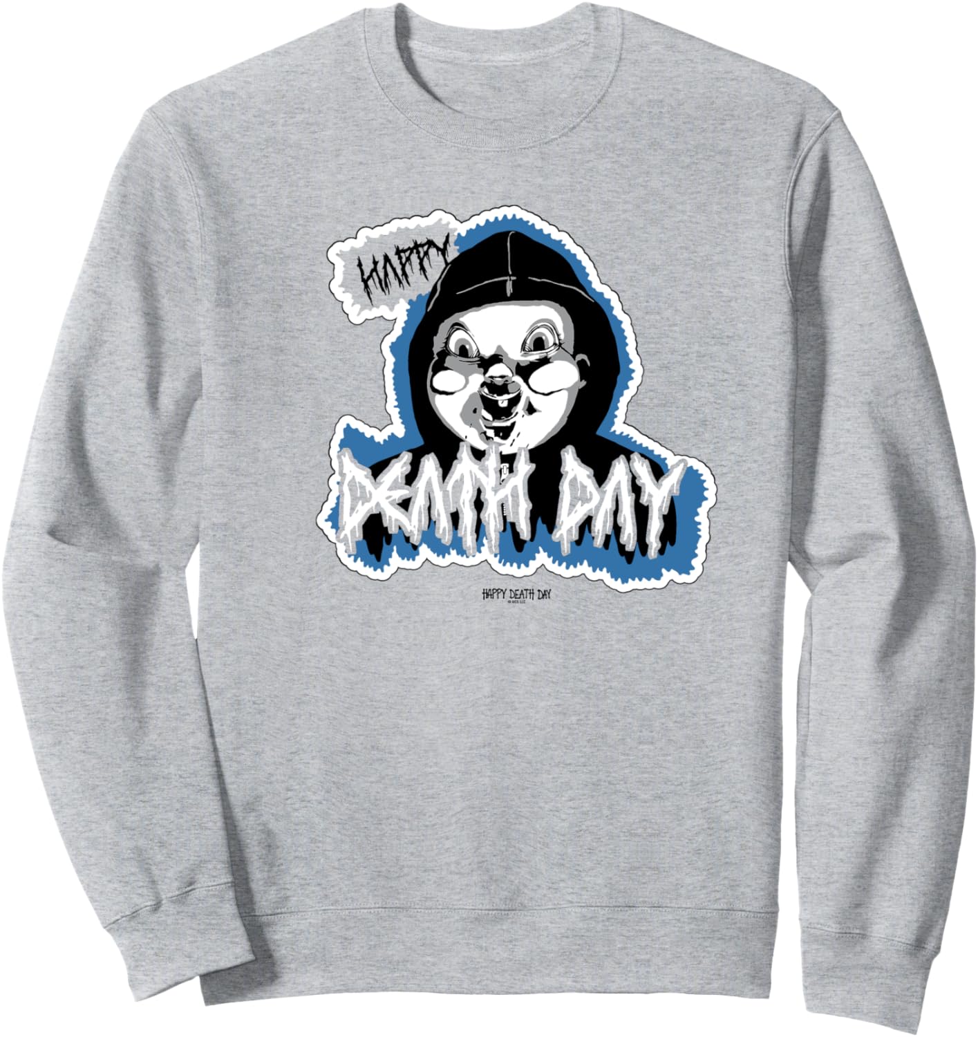 

Счастливого Дня Смерти, панк! Официально лицензированная толстовка, серая Nbc