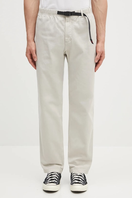 

Хлопковые брюки Pant Gramicci, серый