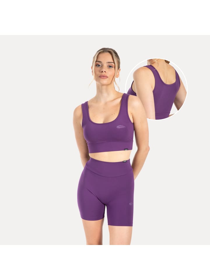 

SMILODOX Спортивный бюстгальтер Аделинн фиолетового цвета