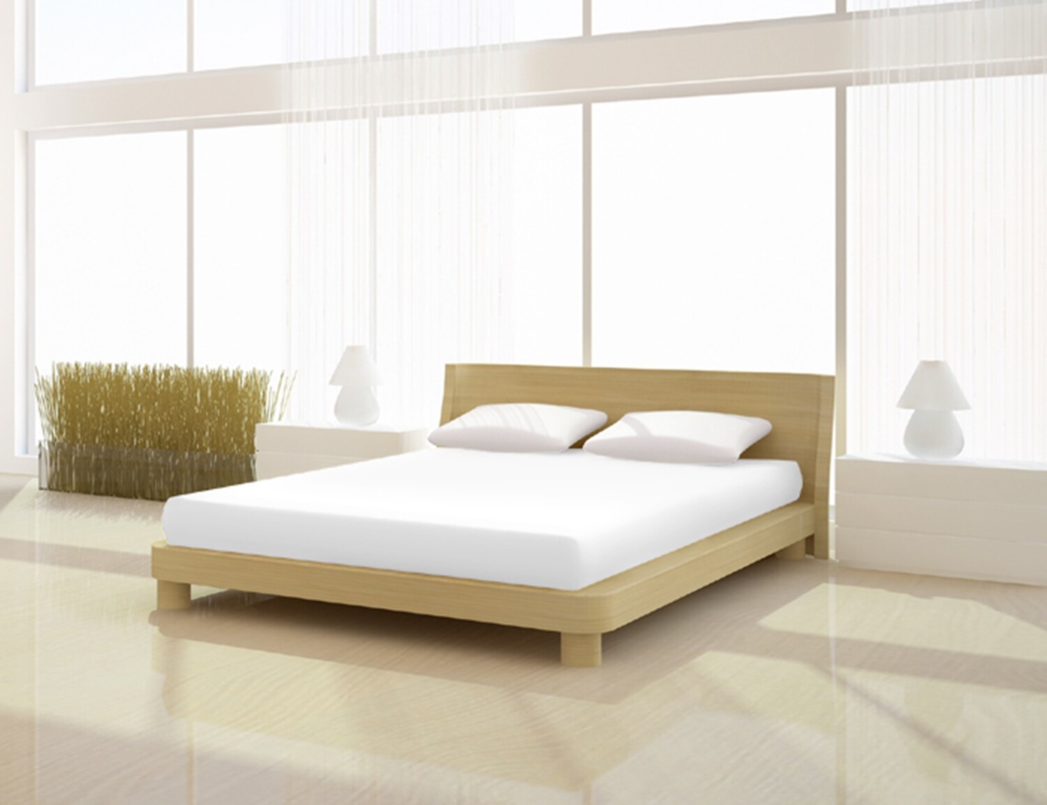 

Простыня Mr.Sandman Full Elastan de luxe 90 100 x 200 220 см, белый
