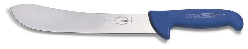 

Блочный нож F. DICK Кливер ErgoGrip, 21 см, нержавеющая сталь X55CrMo14