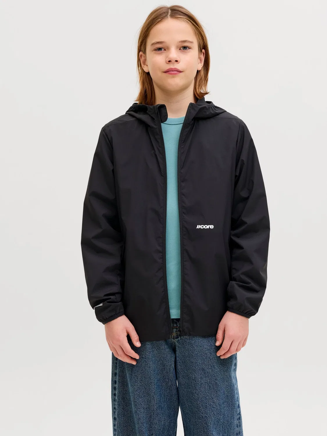 Куртка межсезонья Jack & Jones Junior, Black — фото 2