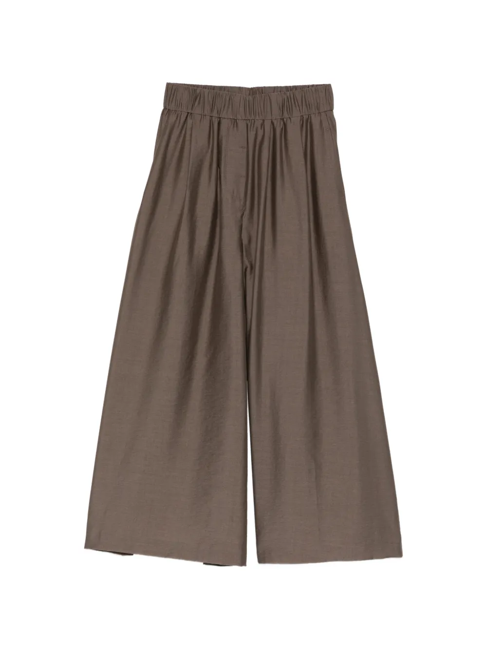 

Брюки на эластичном поясе Peserico, коричневый