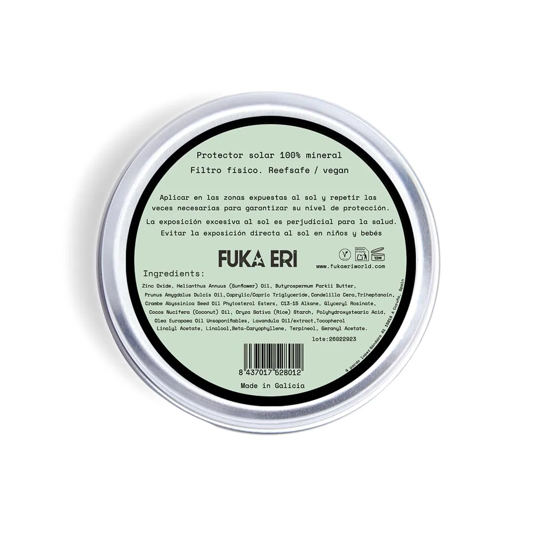Солнцезащитный крем FUKA ERI с цинком SPF 50, 100 г Fuka Eri — фото 4