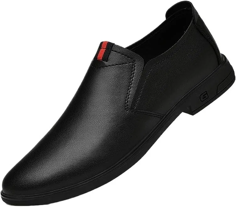 Лоферы Leather Men Formal Oxford Shoes, Black UOPYNE