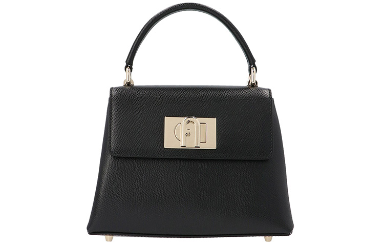 

Кожаная сумка через плечо 1927 Collection, мини-сумка женская black Furla, Set (Bag+Dust Bag)