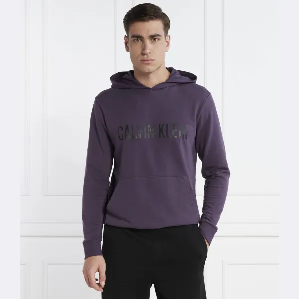 Толстовка Calvin Klein фиолетовая — фото 2