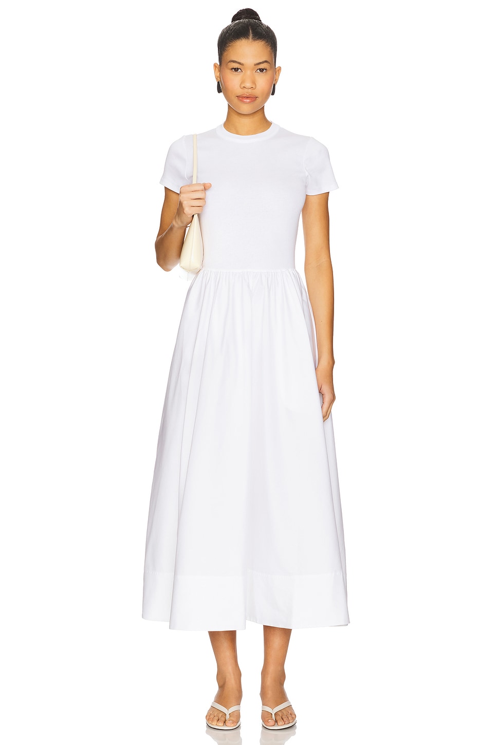 

Платье с коротким рукавом и круглым вырезом Polo Ralph Lauren, white