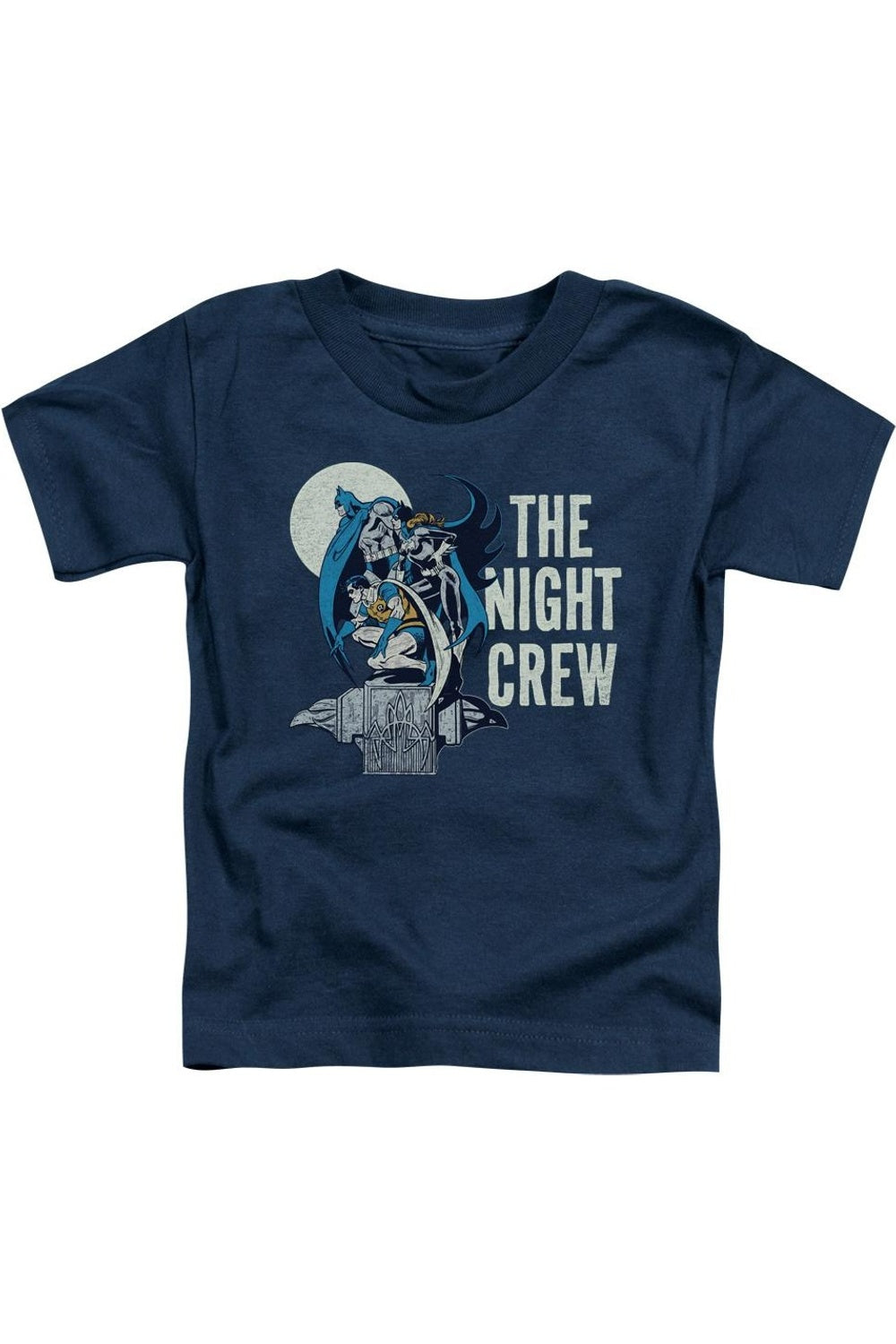 

Футболка с коротким рукавом DC Comics Night Crew для малышей Gildan, темно-синий