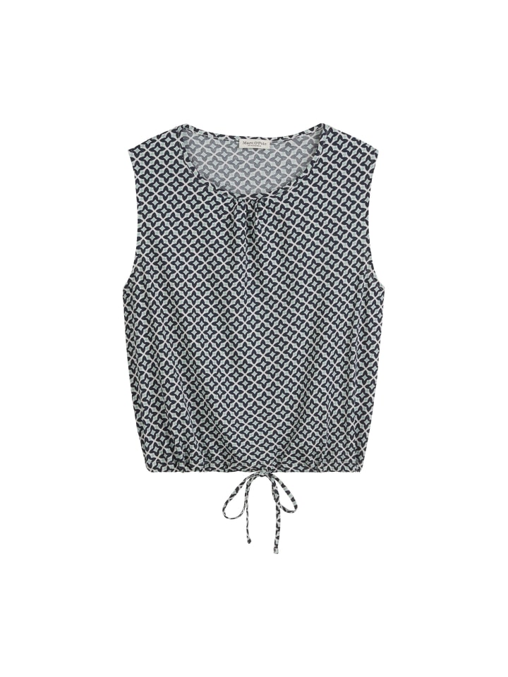 

Блузка Marc O'Polo, цвет multi/muted blue