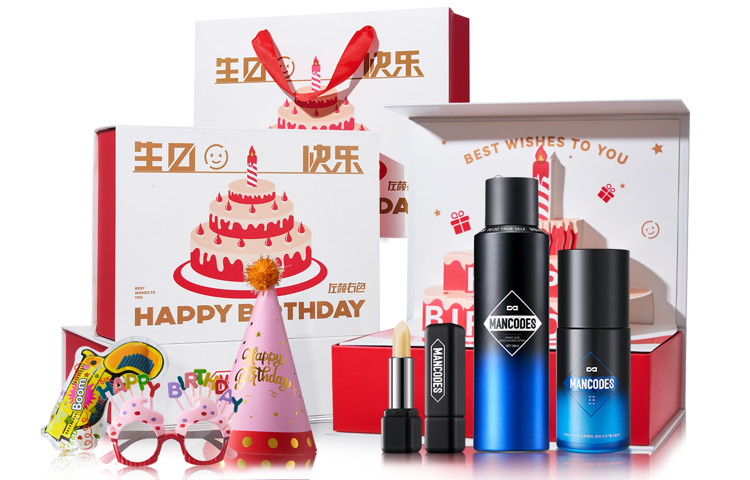 

Наборы для ухода за кожей для мужчин MANCOES