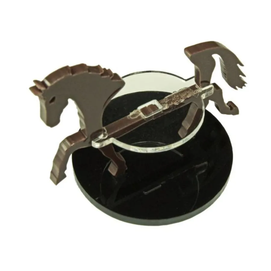 

Круглая подставка, 40 мм, маркер для лошади/персонажа, коричневый, Token Sets - Mount Markers (28mm) (Litko Aerosystems)