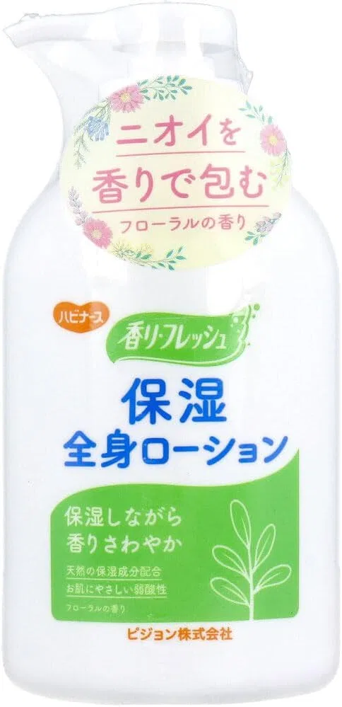 Лосьон для тела увлажняющий Mihama Tsusho, аромат цветов, 300 г