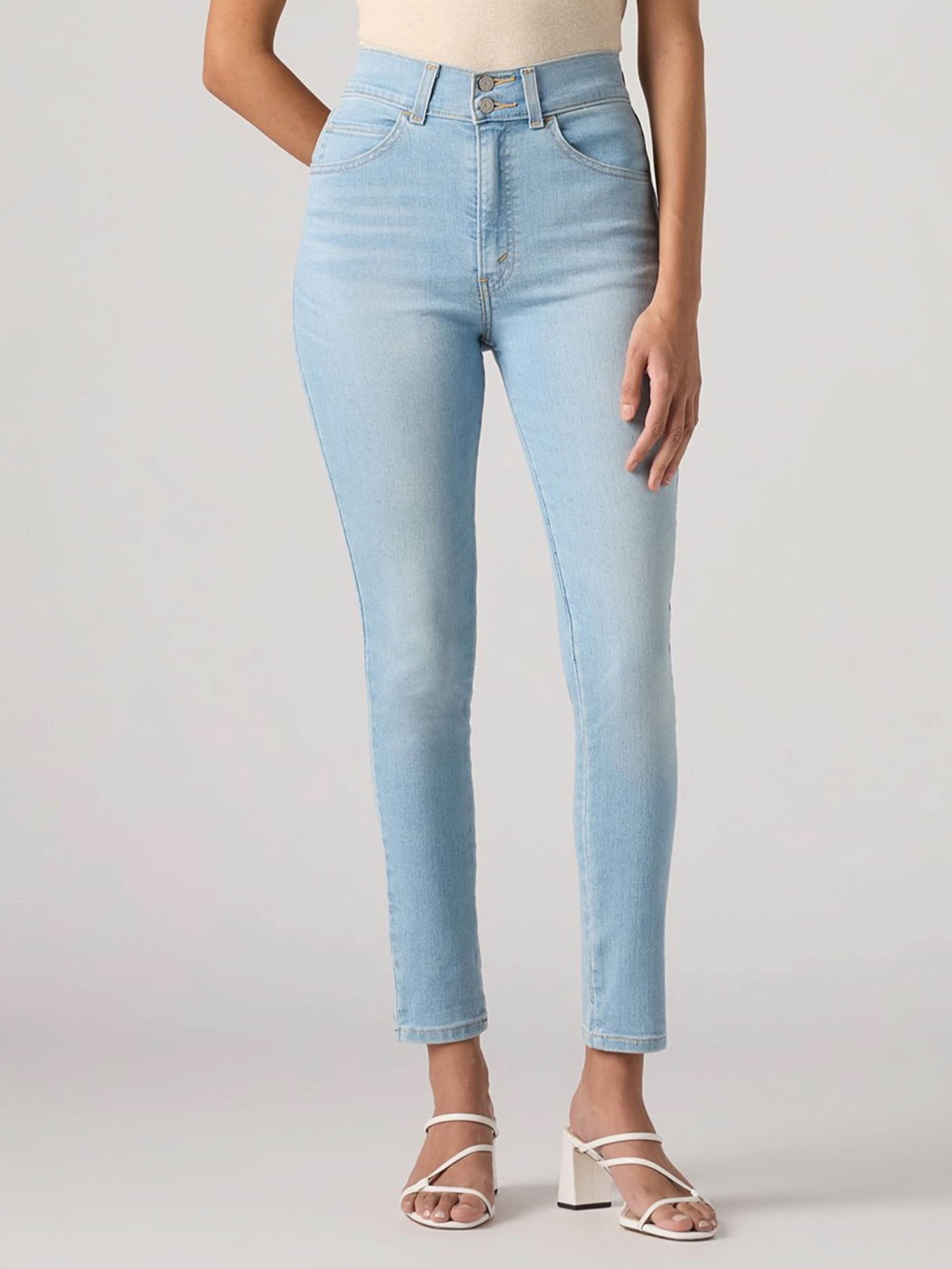 LEVI'S  Скинни джинсы 'Retro High Skinny Jeans' в светло-голубом цвете — фото 2