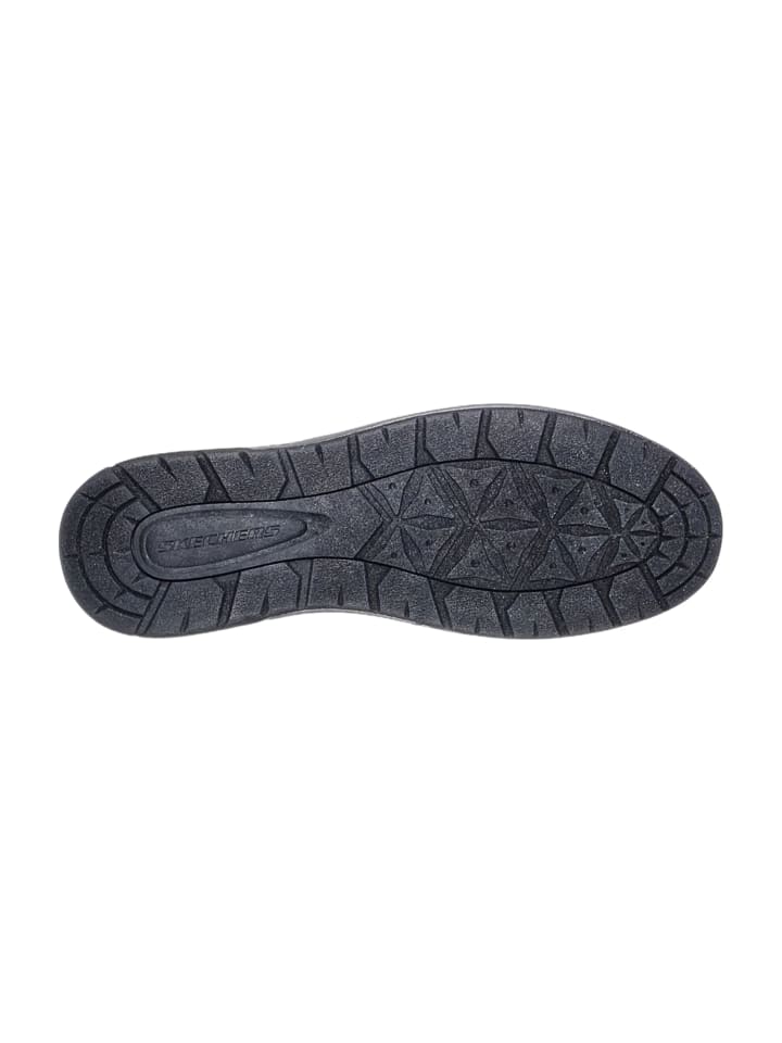 Skechers Классические туфли на шнуровке черного цвета — фото 4