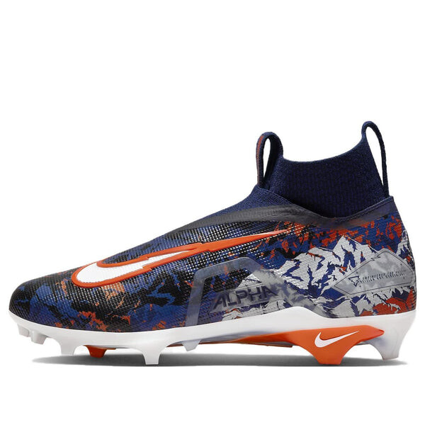 

Кроссовки russell wilson x alpha menace elite 3 'denver broncos away' Nike, синий