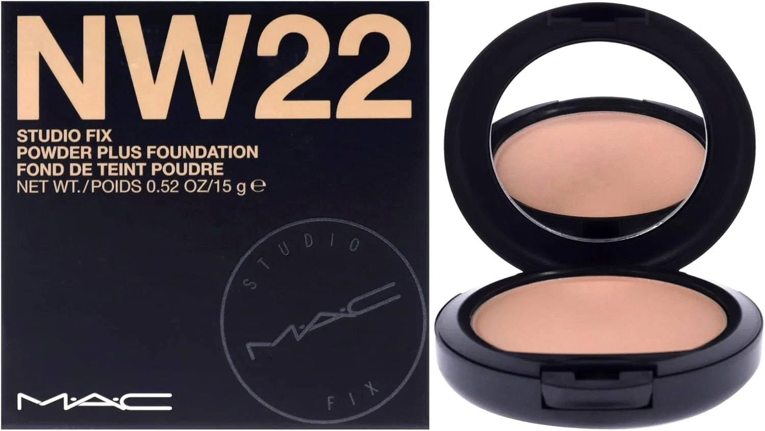 Тональная пудра MAC Studio Fix Powder Plus Foundation NW22