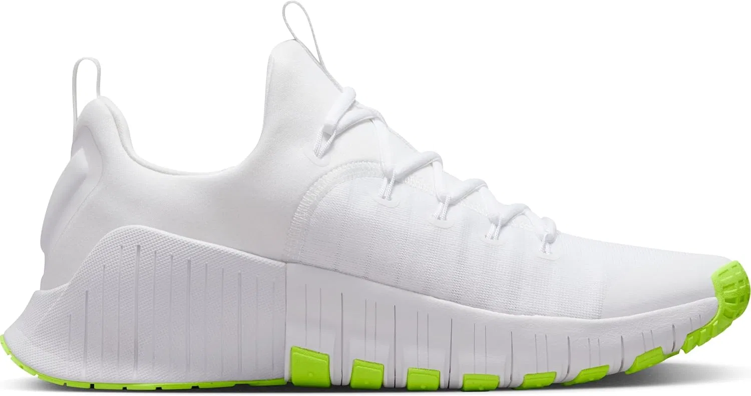 Кроссовки для фитнеса Nike белые/белые/вольт — фото 3