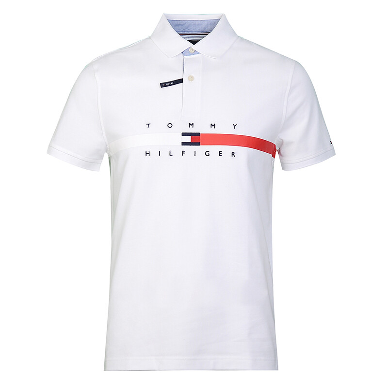 

Рубашка поло мужская Tommy Hilfiger, темно-синий