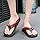 Generic Herren-Pantoffeln Sommer-Slipper Herrenschuhe Bequeme Шлепанцы Тапочки Мужские тапочки в стиле хип-хоп Street Strand Повседневные шлепанцыblack Rot, 12,5 UK — фото 2