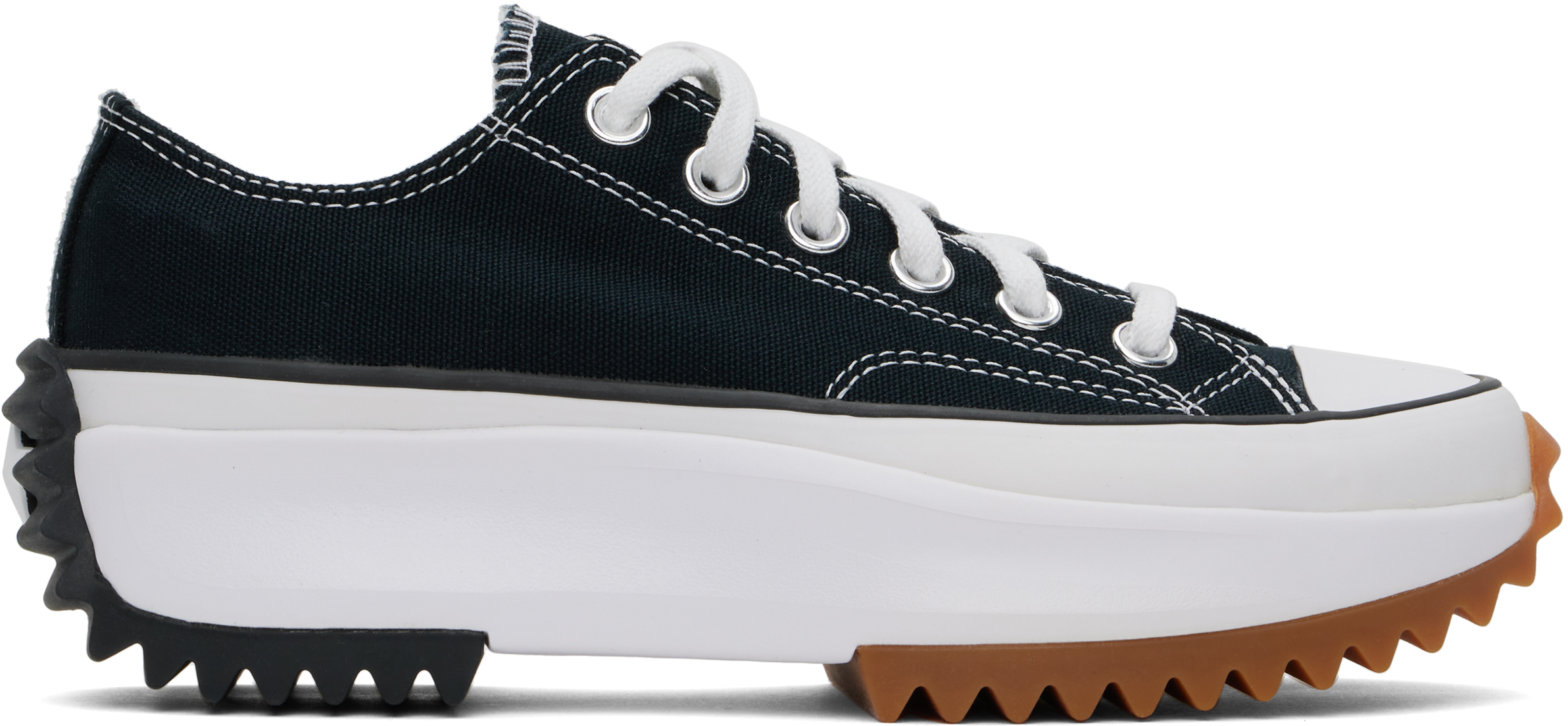 Черные кроссовки Run Star Hike Canvas Platform Converse