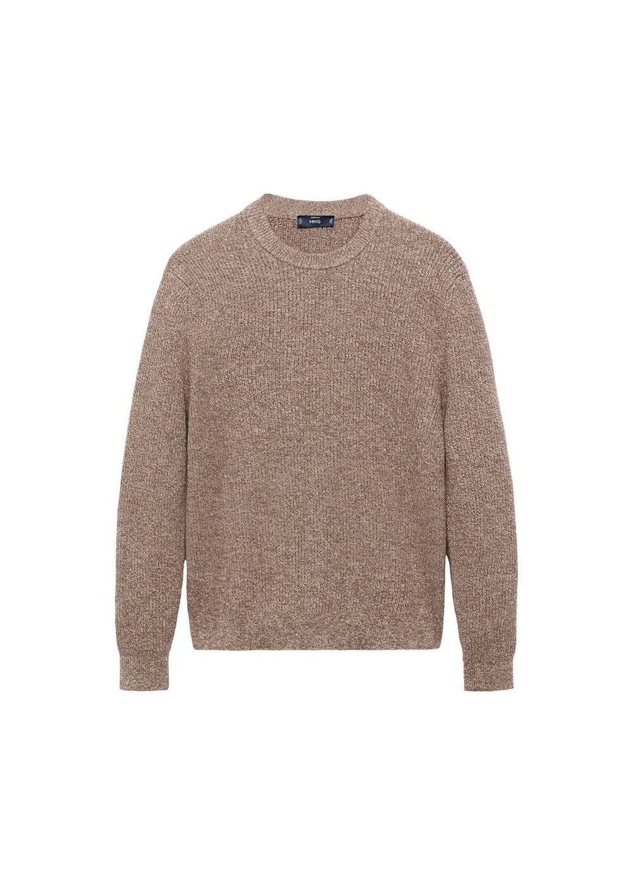 

Свитер MANGO MAN Azores, коричневый