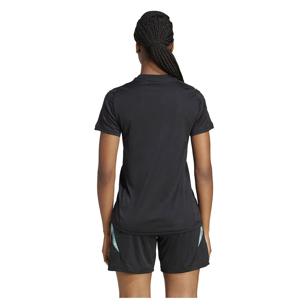 Футболка с коротким рукавом adidas FC Bayern 24/25 Tiro training Woman, черный — фото 2
