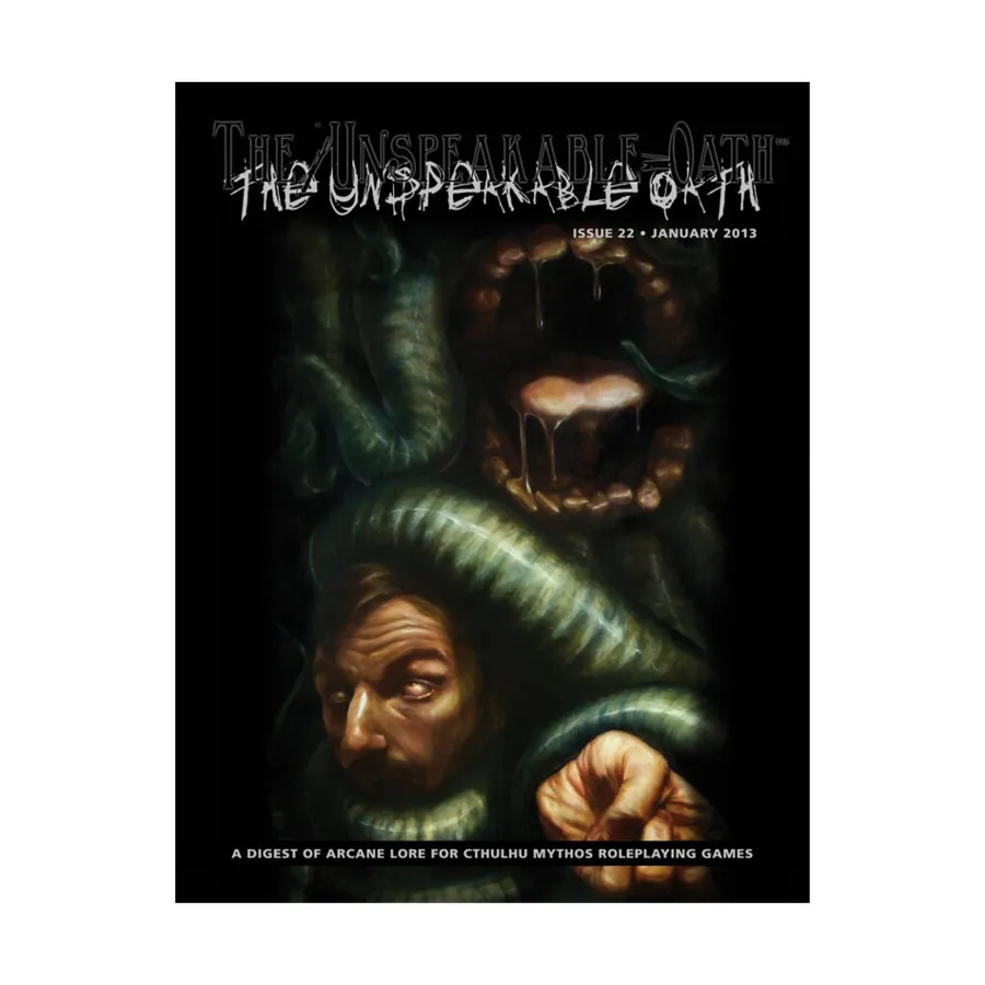 

#22 "Die High, Malyutin's Nightmare Matryoshkas, China Dolls", Unspeakable Oath (Arc Dream Publishing), мягкая обложка