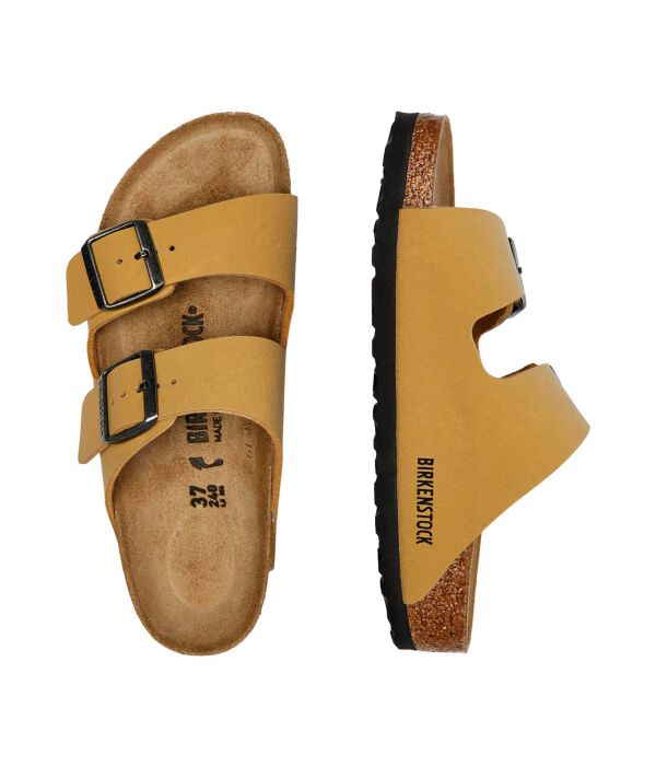 Сандалии женские Birkenstock из искусственной кожи, коричневый — фото 4