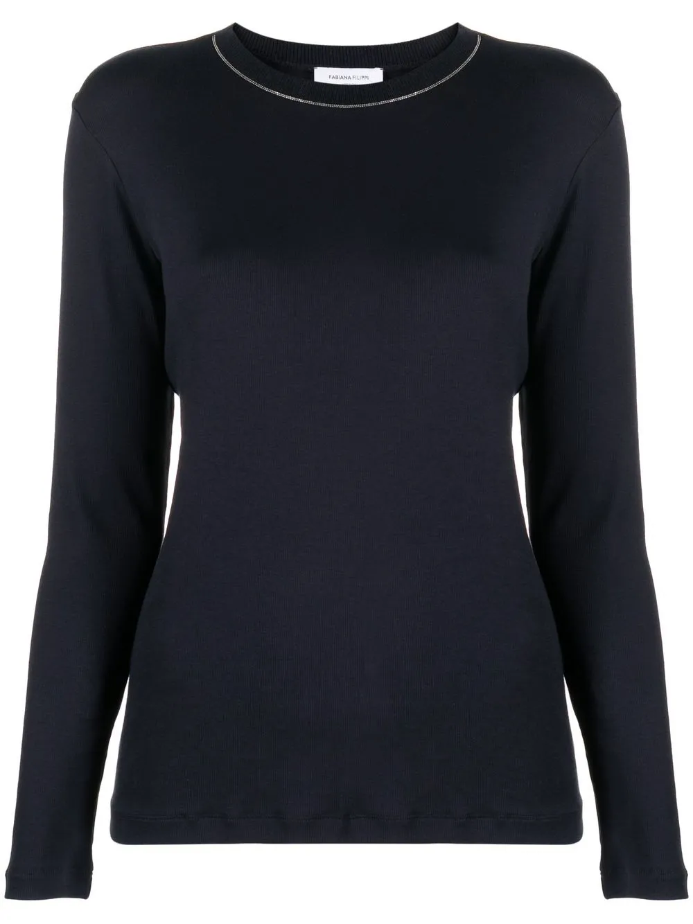 

Джемпер с круглым вырезом Fabiana Filippi, синий