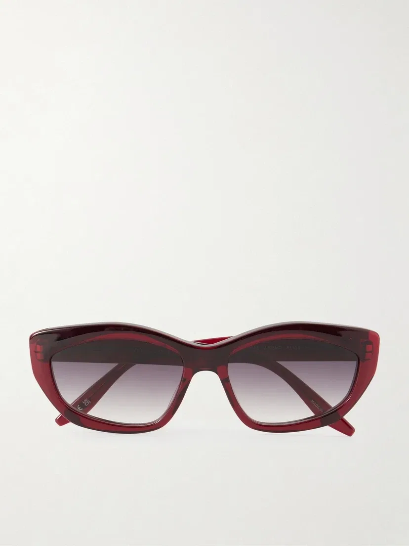 Солнцезащитные очки Bessie Cat-Eye из ацетата Barton Perreira, красный
