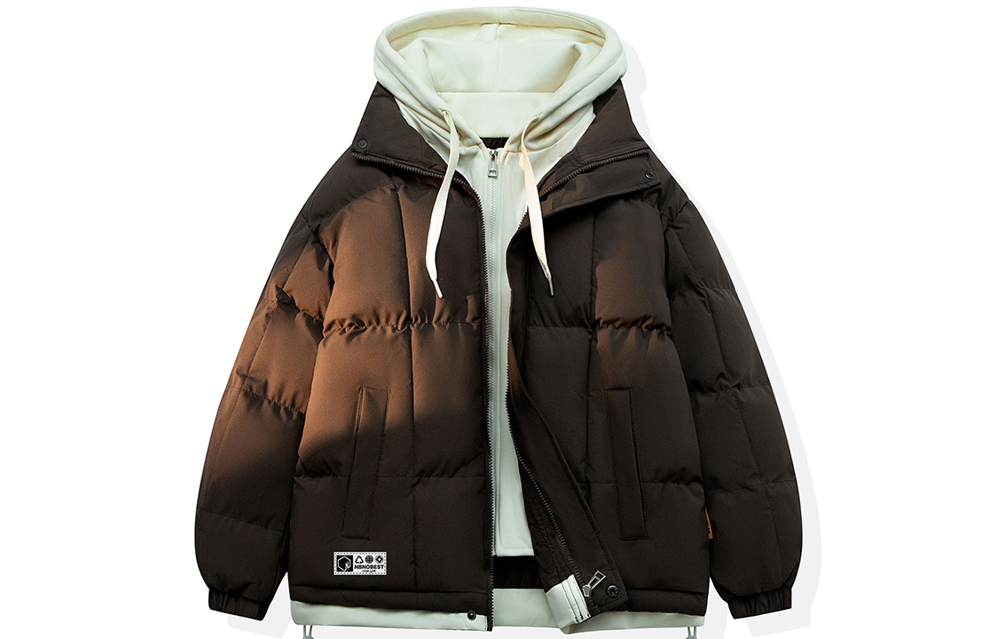 

NBNO Пуховик Unisex, Coffee