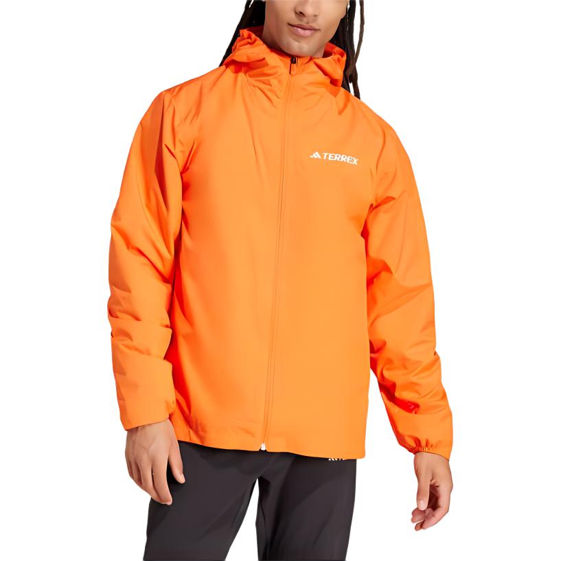 

Adidas Куртка мужская наполовину оранжевая серая, Half Impact Orange/Sulfur Color