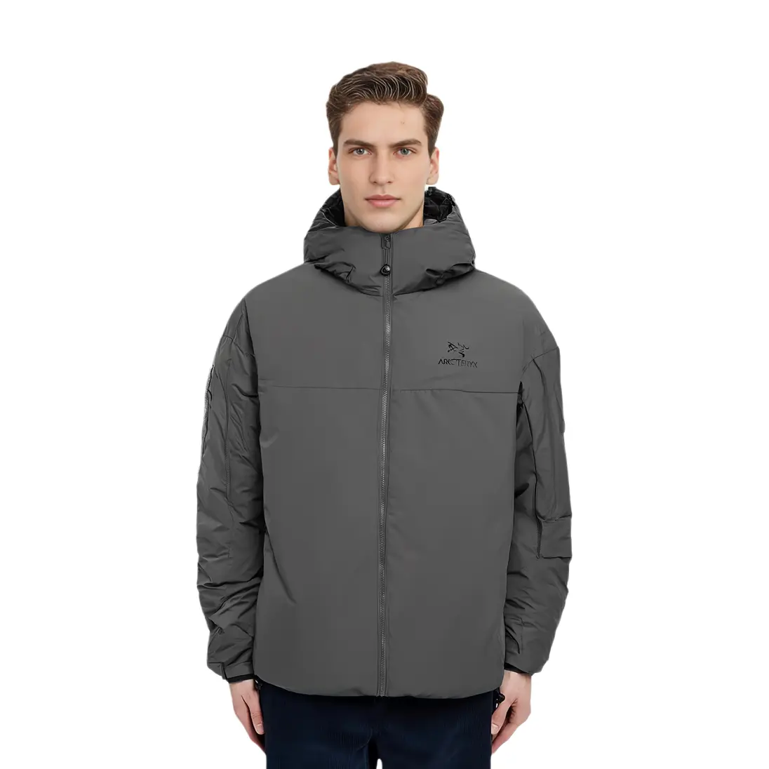 Куртка пуховик из коллекции Military Bird для начинающих Arcteryx, цвет Крокодил — фото 3