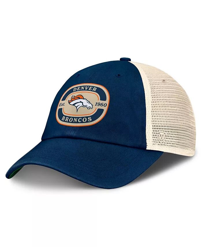 

Мужская темно-синяя регулируемая кепка с нашивкой команды Denver Broncos Top of the World