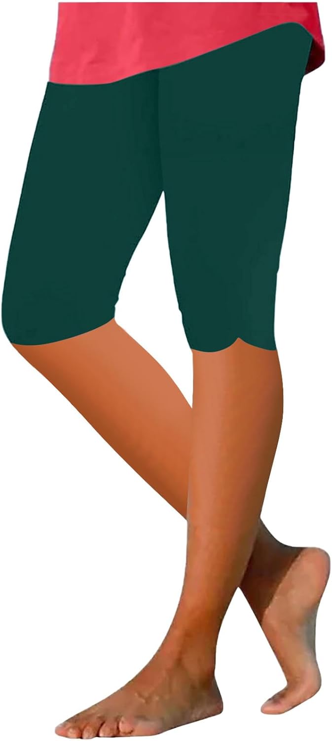 

Женские байкерские шорты NATHGAM длиной до колена с высокой талией, леггинсы-капри, повседневные спортивные шорты-бермуды для йоги, пляжная одежда 2025 года, A01_Green