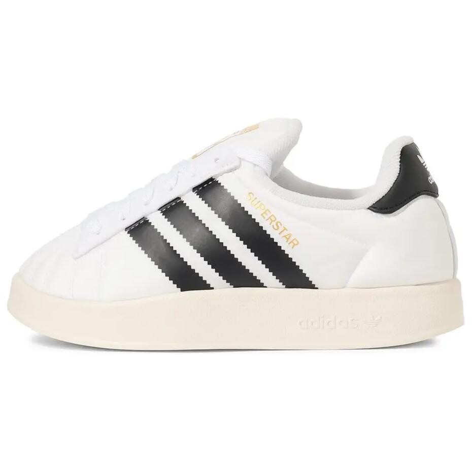 

Кроссовки для скейтбординга Superstar женские с низким верхом, белый/черный Adidas Originals