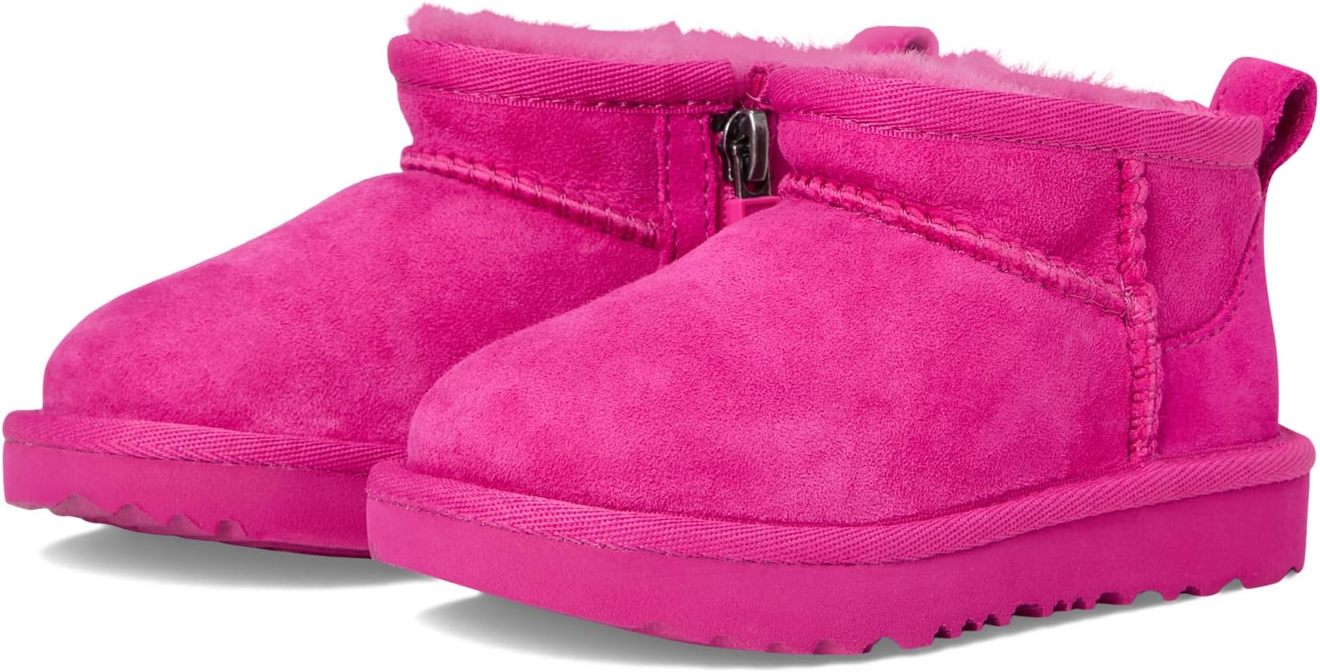 

Ботинки UGG Kids Classic Ultra Mini, цвет Dark Peony