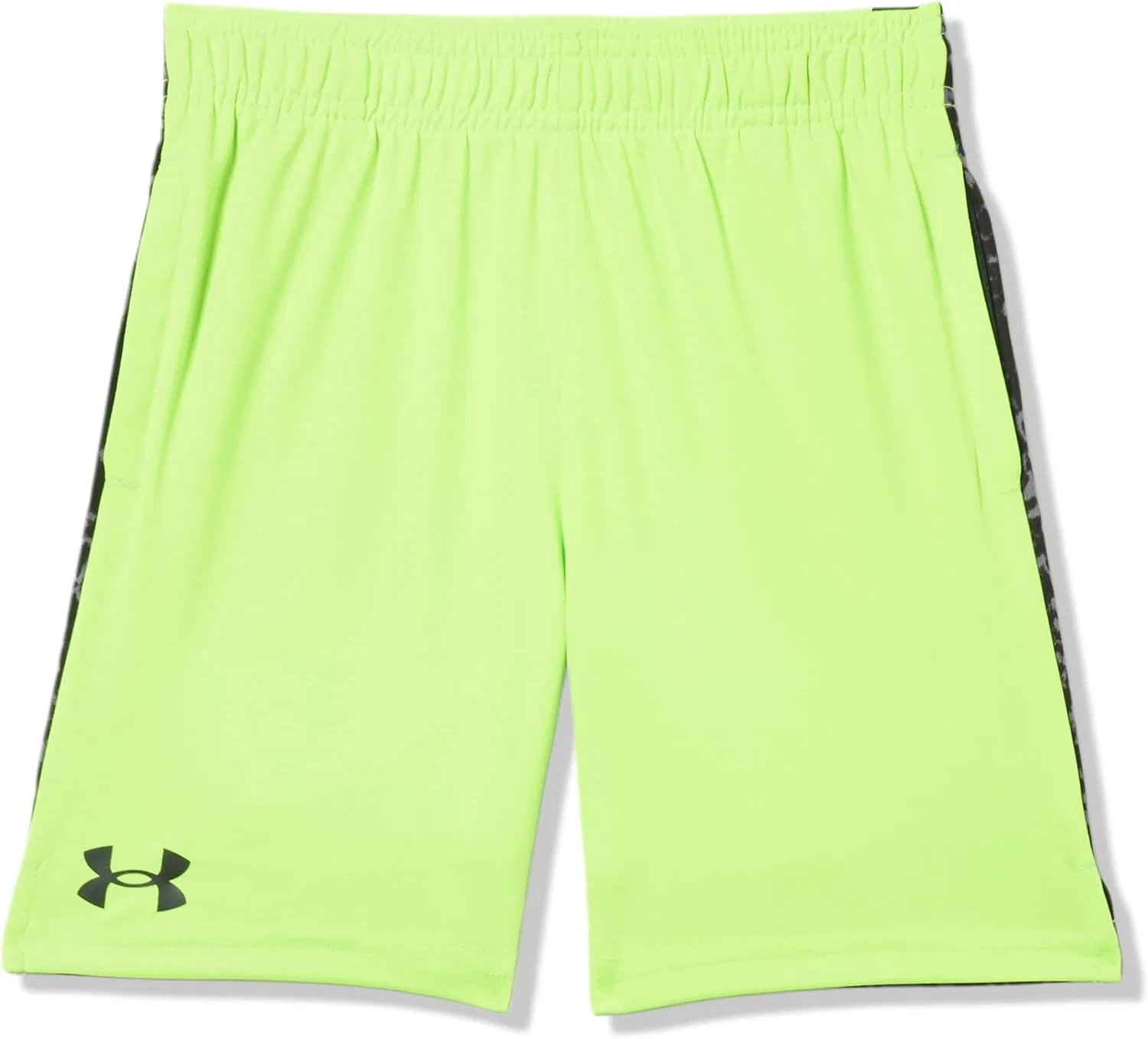 Шорты активные мальчиковые Under Armour, Hyper Green Blocked
