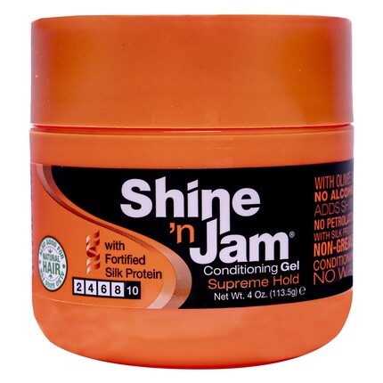 

Кондиционирующий гель Shine 'N Jam Supreme Hold 4,0 унции Ampro