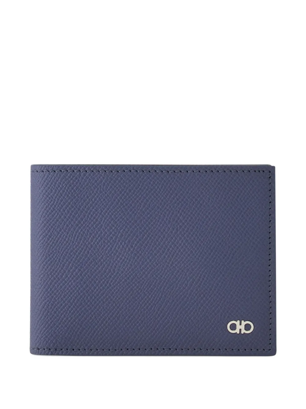 

Картхолдер с декором Gancini Ferragamo, серый